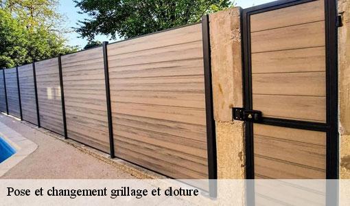 Pose et changement grillage et cloture 77167
