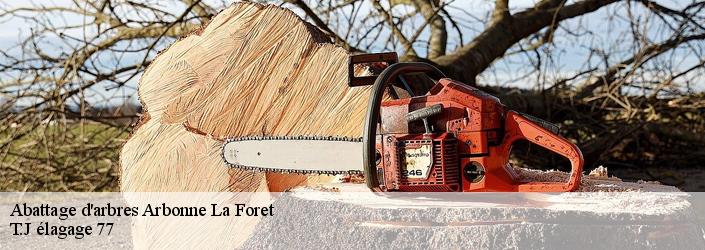 Abattage d'arbres  arbonne-la-foret-77630 Sauser elagage
