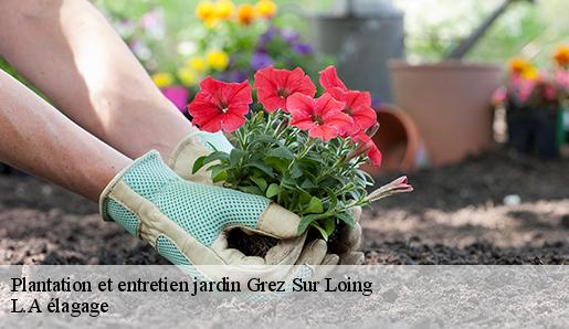 Plantation et entretien jardin  grez-sur-loing-77880 L.A élagage 