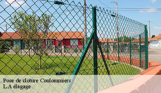 Pose de cloture  coulommiers-77120 L.A élagage 