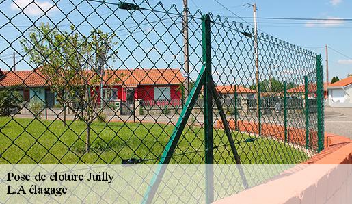 Pose de cloture juilly-77230 L.A élagage