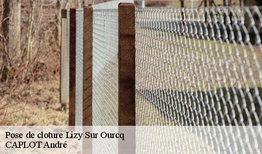 Pose de cloture lizy-sur-ourcq-77440 CAPLOT André