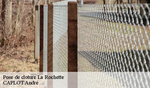 Pose de cloture la-rochette-77000 CAPLOT André