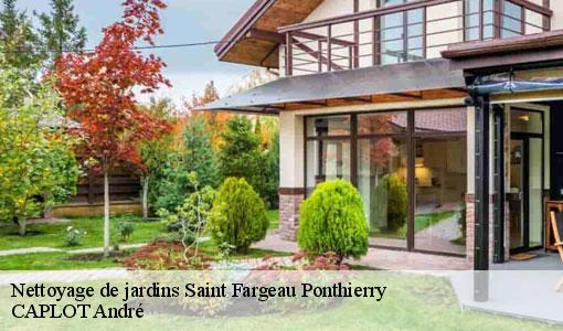 Nettoyage de jardins saint-fargeau-ponthierry-77310 CAPLOT André