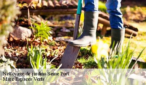 Nettoyage de jardins  seine-port-77240 Marc Espaces Verts 