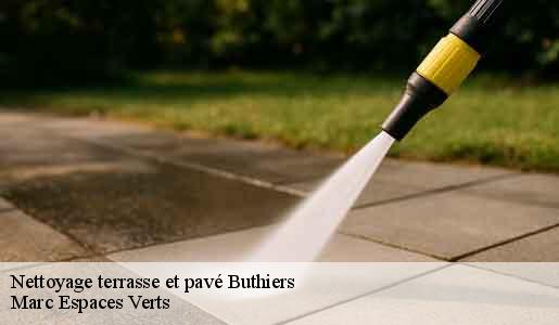Nettoyage terrasse et pavé  buthiers-77760 Marc Espaces Verts 
