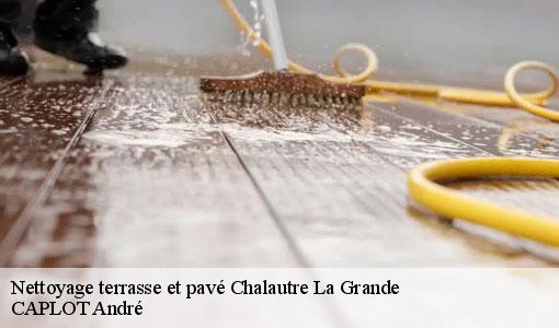 Nettoyage terrasse et pavé  chalautre-la-grande-77171 CAPLOT André