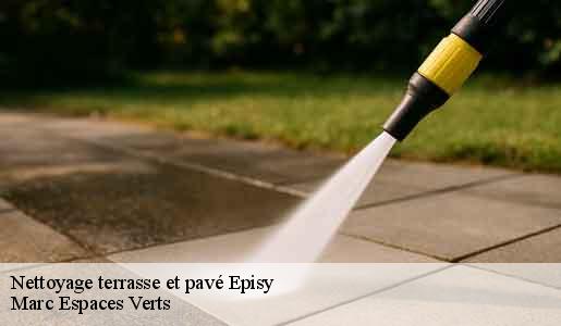 Nettoyage terrasse et pavé  episy-77250 Marc Espaces Verts 